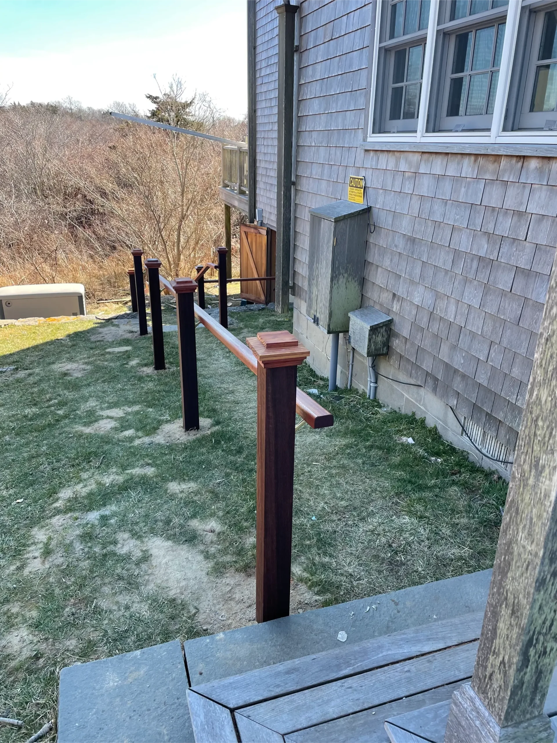Restoration Cedar Enterance Nantucket